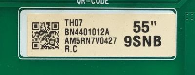 LED DRIVER PARA TV SAMSUNG NUMERO DE PARTE BN44-01012A / L55S9SNA_RHS / BN4401012A / PANEL CY-TR055JLLVDH  / MODELO QN55Q900RBFXZA FC04 / QN55Q900RBFXZA / QN55Q900RBF - Imagen 2